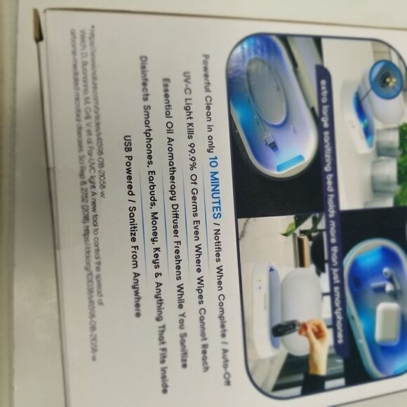 Phone and Accessory Sanitizer. Kills 99.9% of Germ - Picture 11 of 16